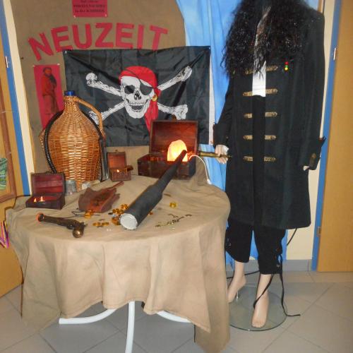 Auf einem Piratenschiff in der Karibik